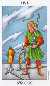 five of swords reversed tarot card meaning